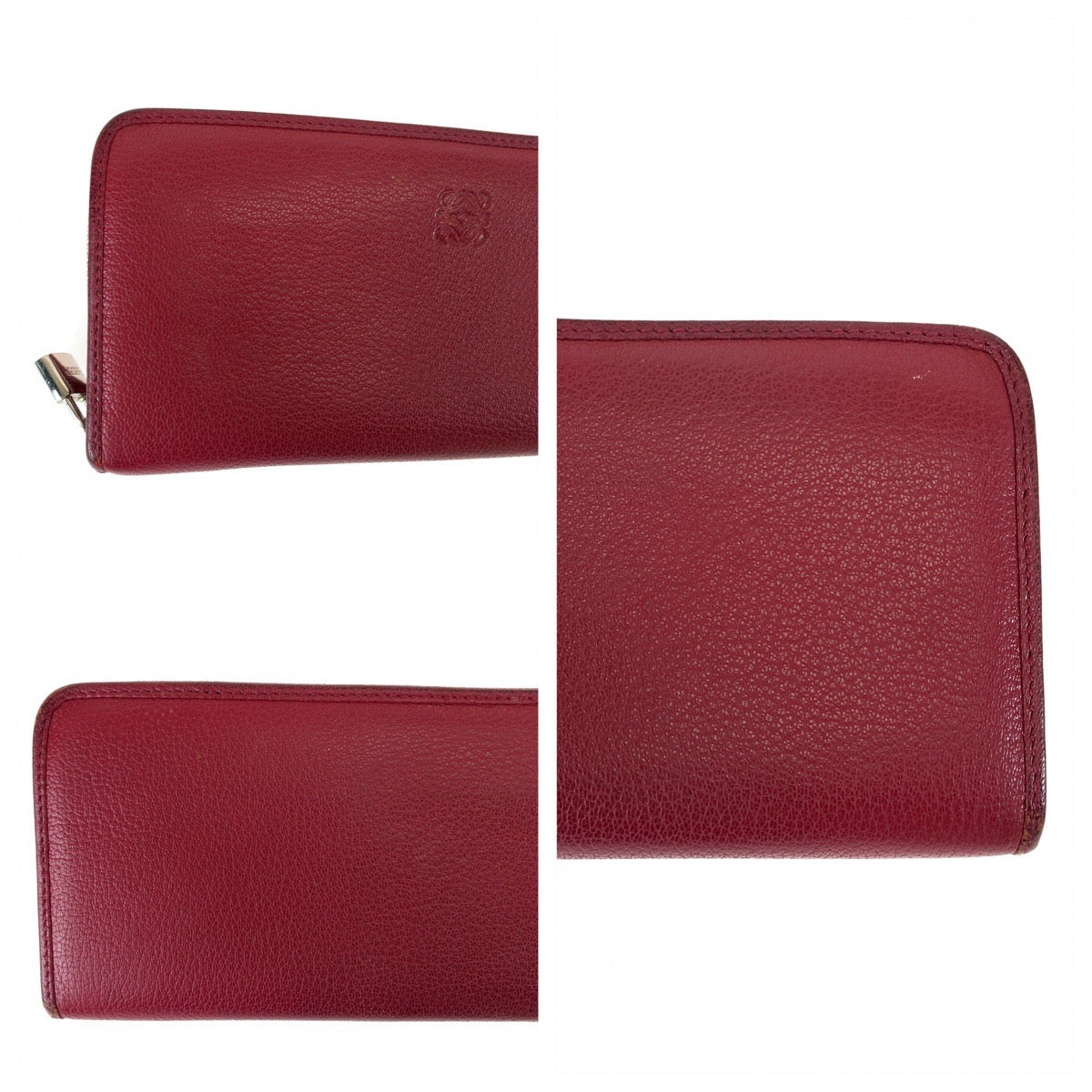 Loewe Anagram Amazona Leather Long Wallet