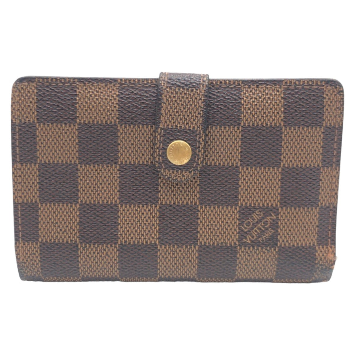 Louis Vuitton Damier Compact Wallet N61664 in Very Good Condition