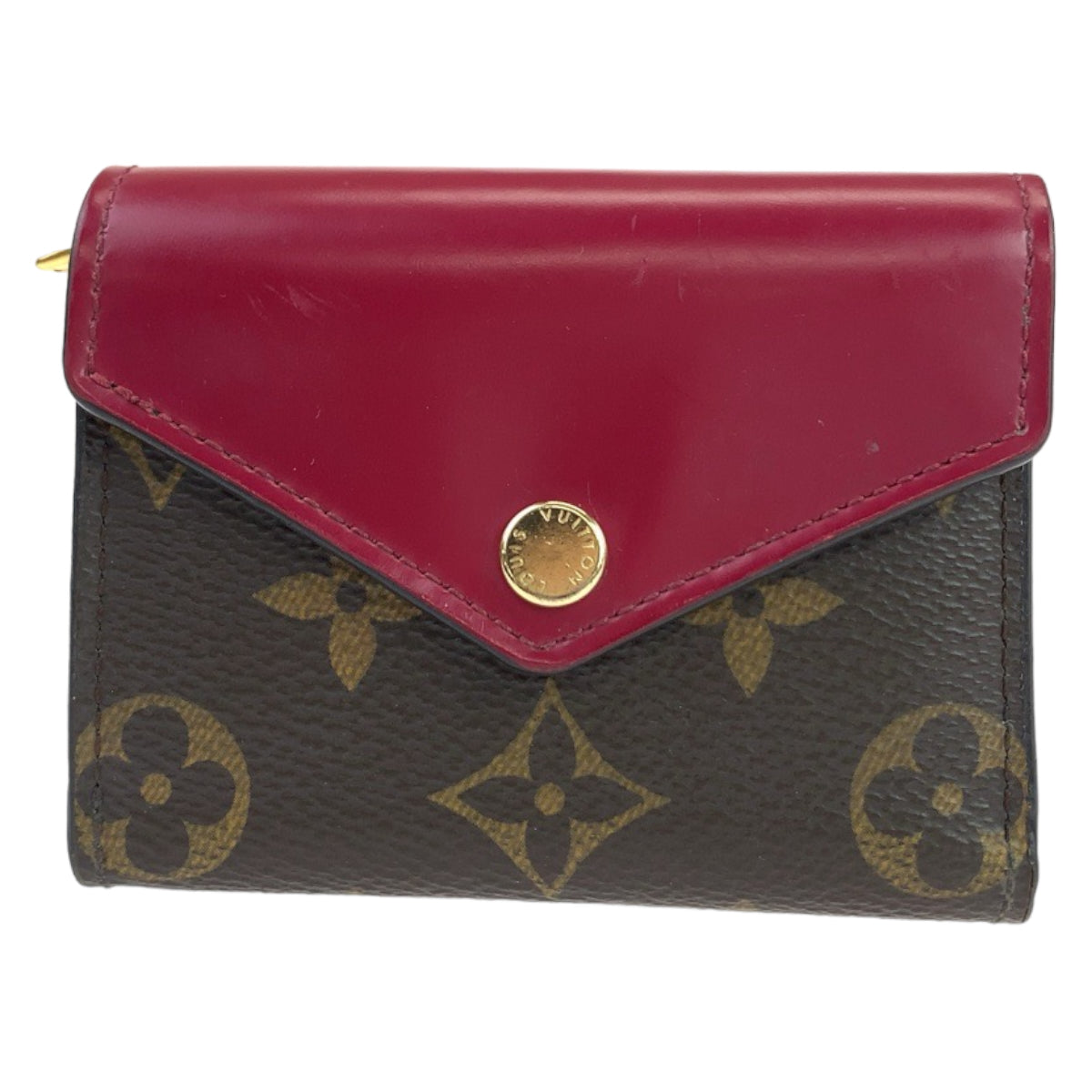 Louis Vuitton Monogram Zoe Wallet Brown PVC