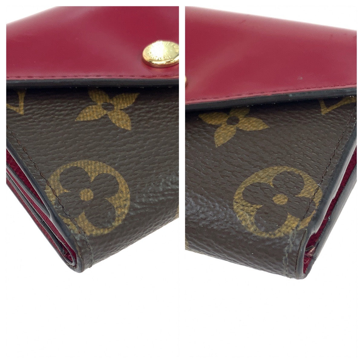 Louis Vuitton Monogram Zoe Wallet Brown PVC