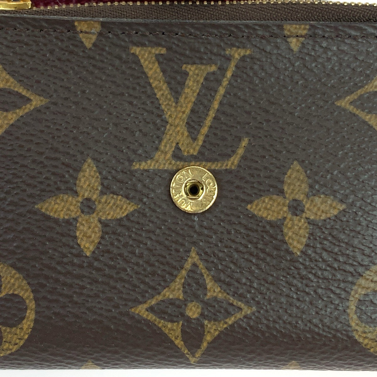 Louis Vuitton Monogram Zoe Wallet Brown PVC