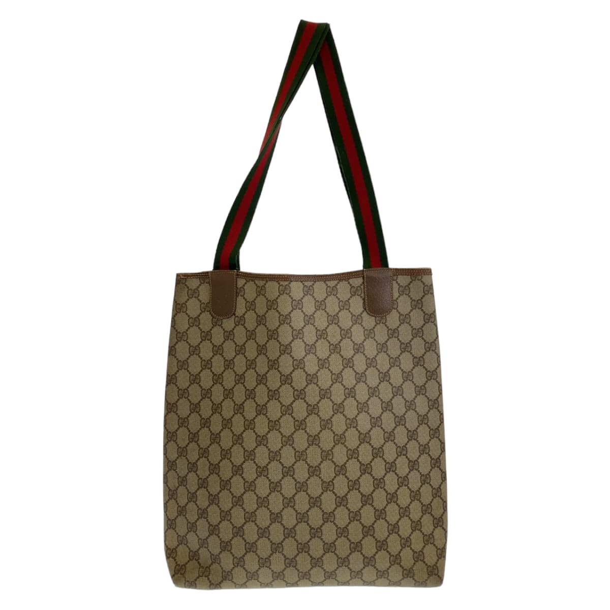 Gucci GG Supreme Canvas Shoulder Tote Bag 406960 in Very Good Condition