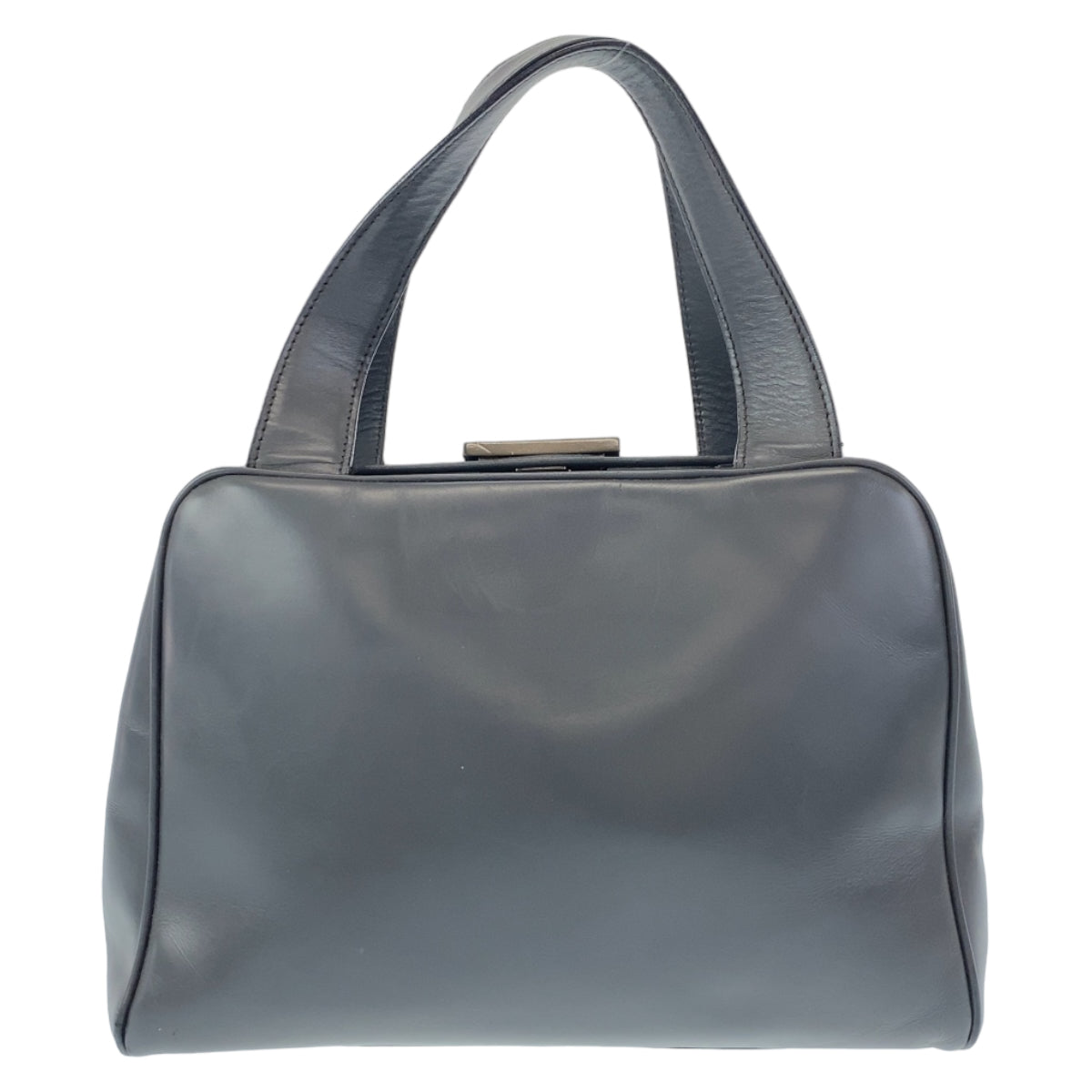 Prada Leather Handbag Gray