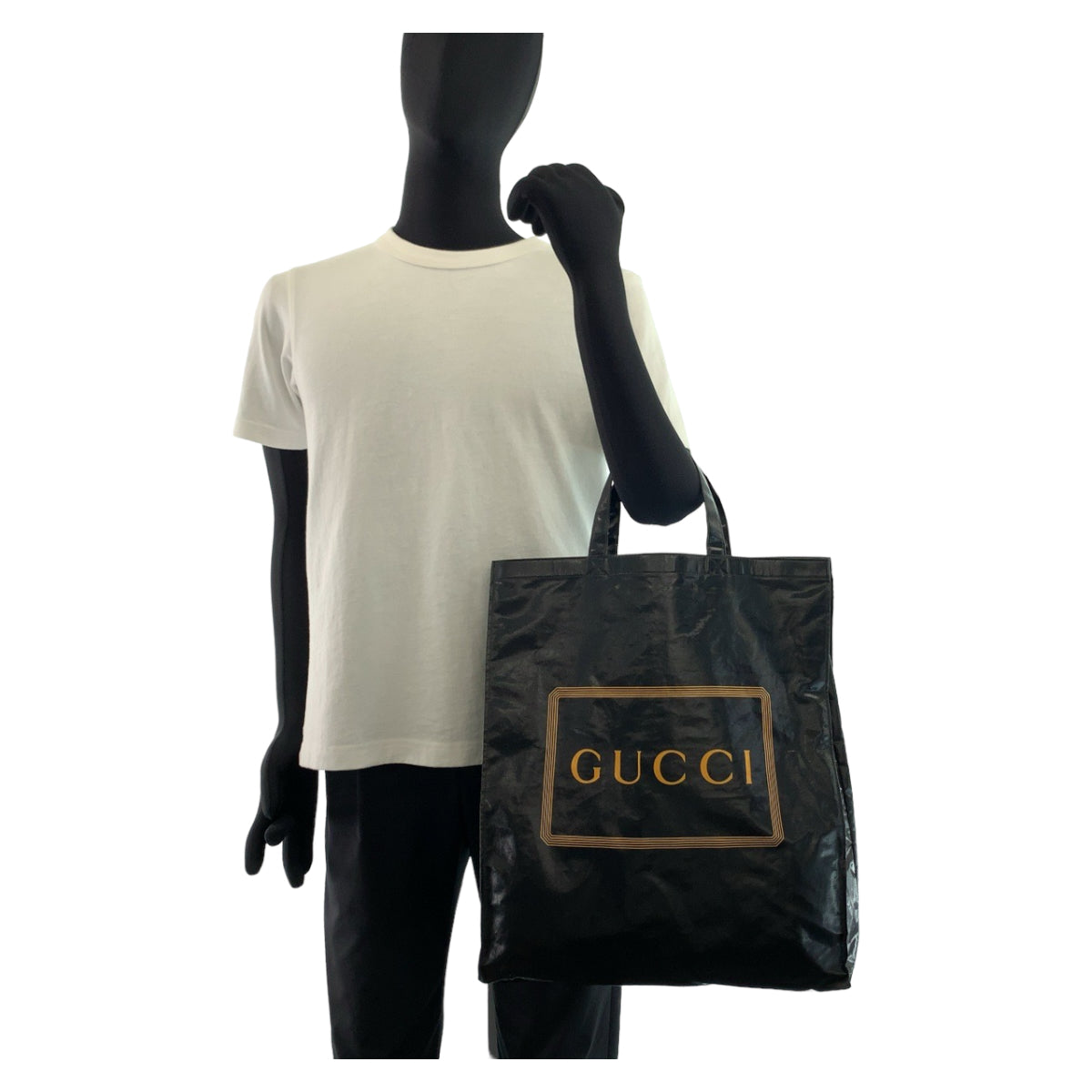 Gucci Coated Canvas Tote Bag 575140 in Excellent Condition