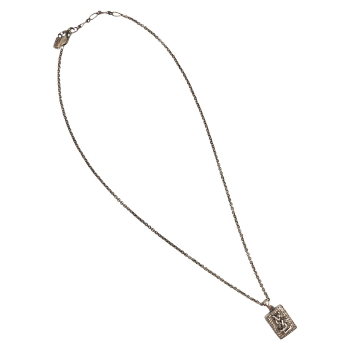 Yves Saint Laurent Silver Plated Necklace