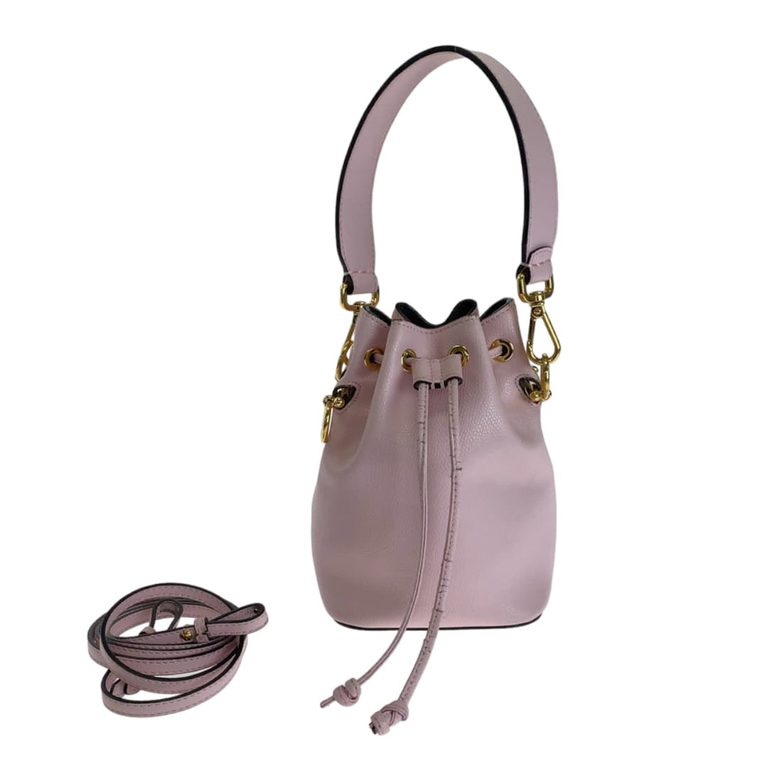 Fendi Montresor Leather Shoulder Bag