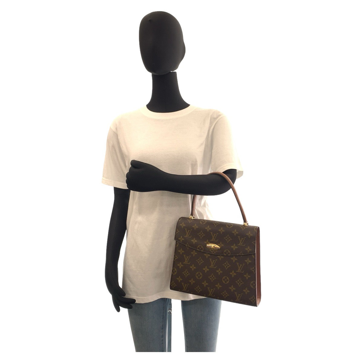 Louis Vuitton Monogram Malletier Handbag M51379