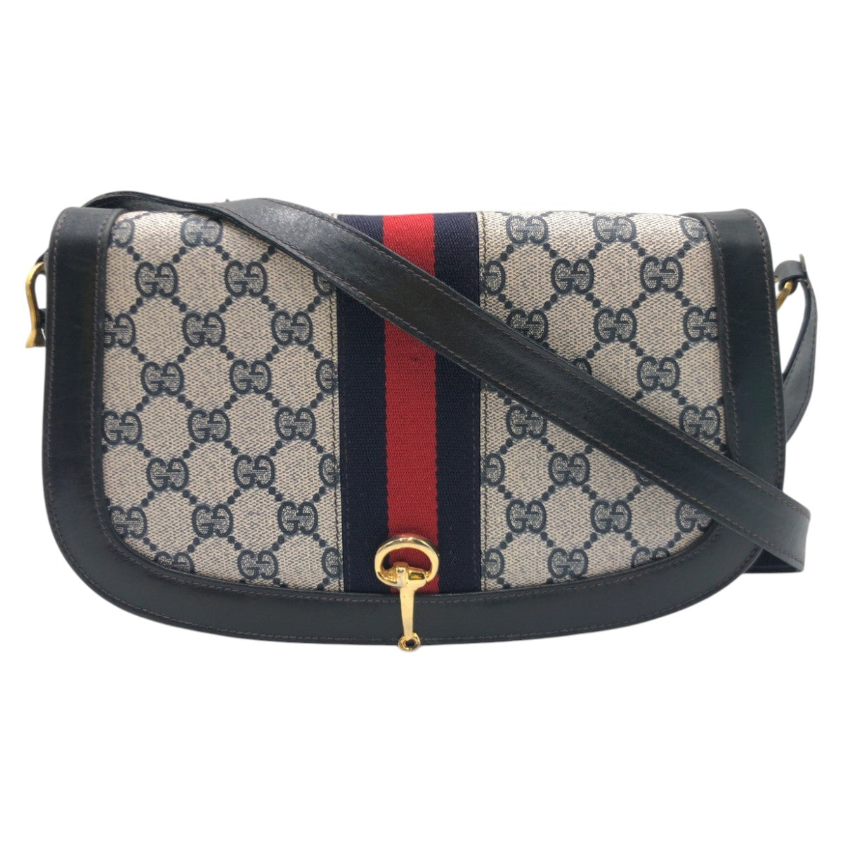 Gucci Vintage Horsebit Shoulder Bag