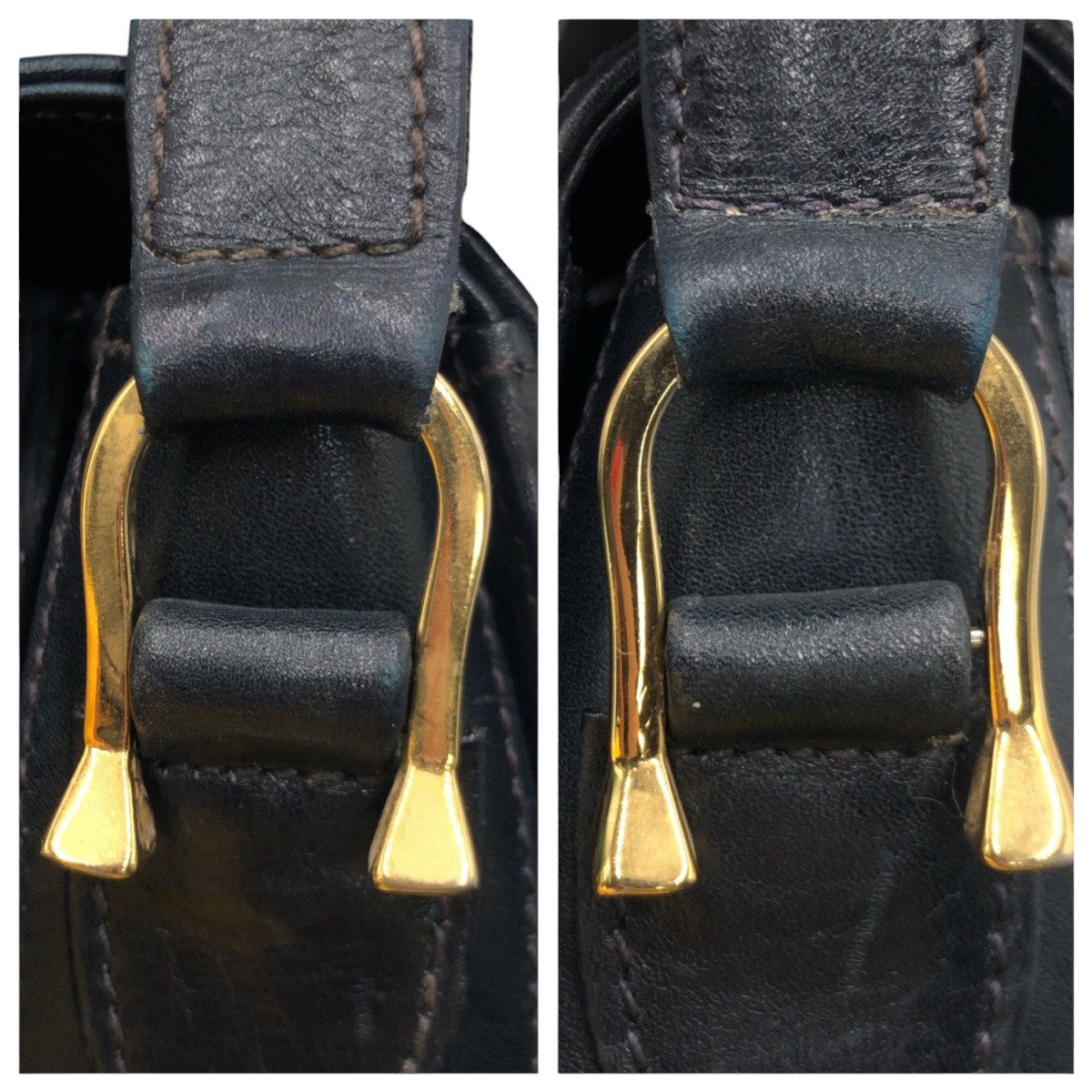 Gucci Vintage Horsebit Shoulder Bag