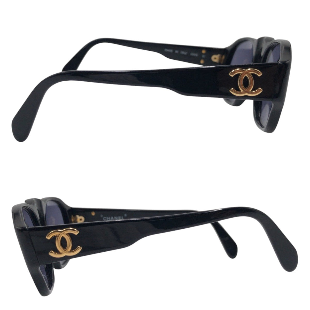 Chanel Vintage Coco Mark Square Sunglasses