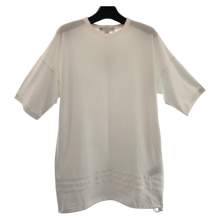 Y-3 White Cotton Oversized T-Shirt Dress S in Great Condition