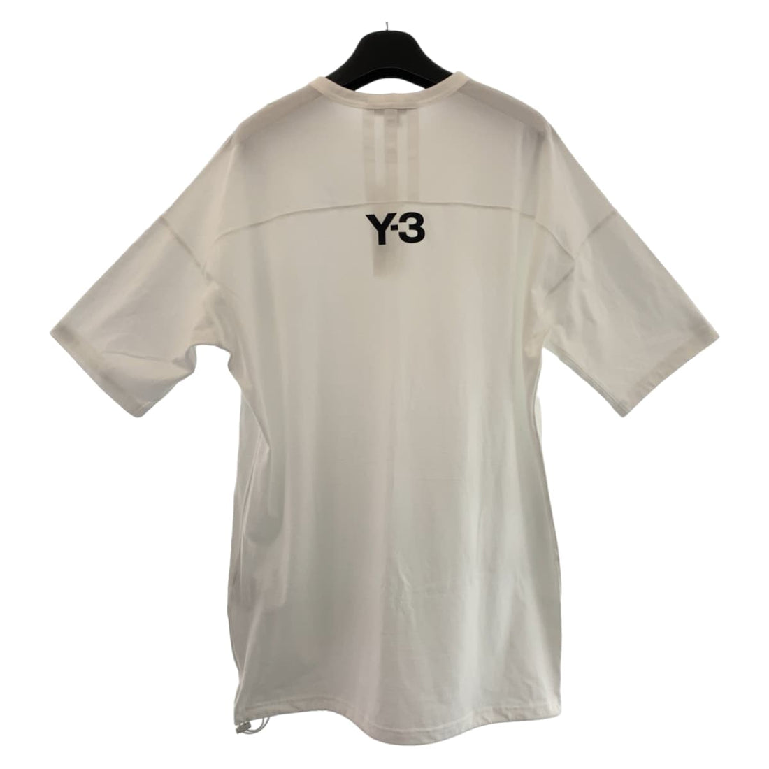 Y-3 White Cotton Oversized T-Shirt Dress S in Great Condition