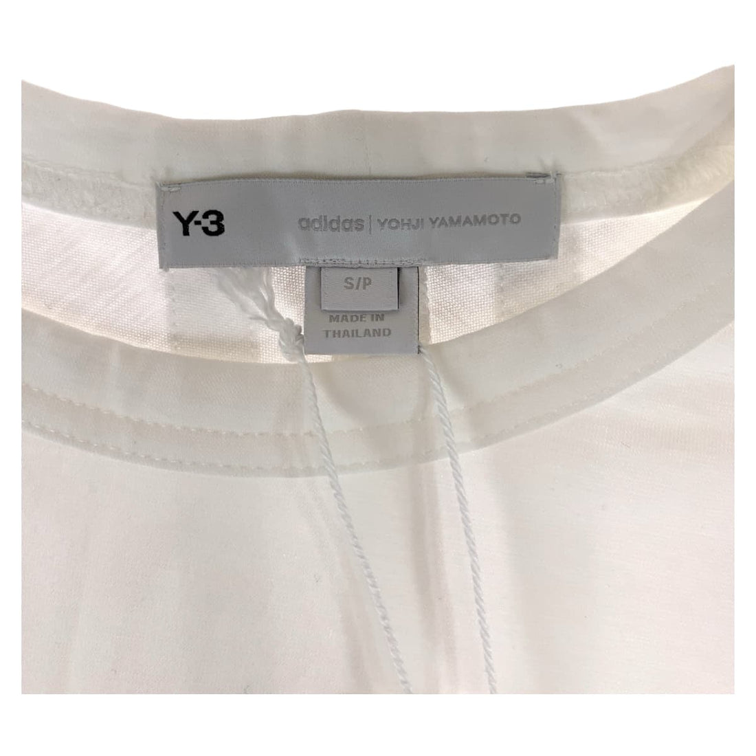 Y-3 White Cotton Oversized T-Shirt Dress S in Great Condition