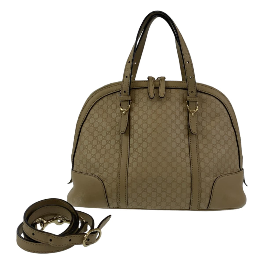 Gucci Leather Microguccissima 2WAY Bag