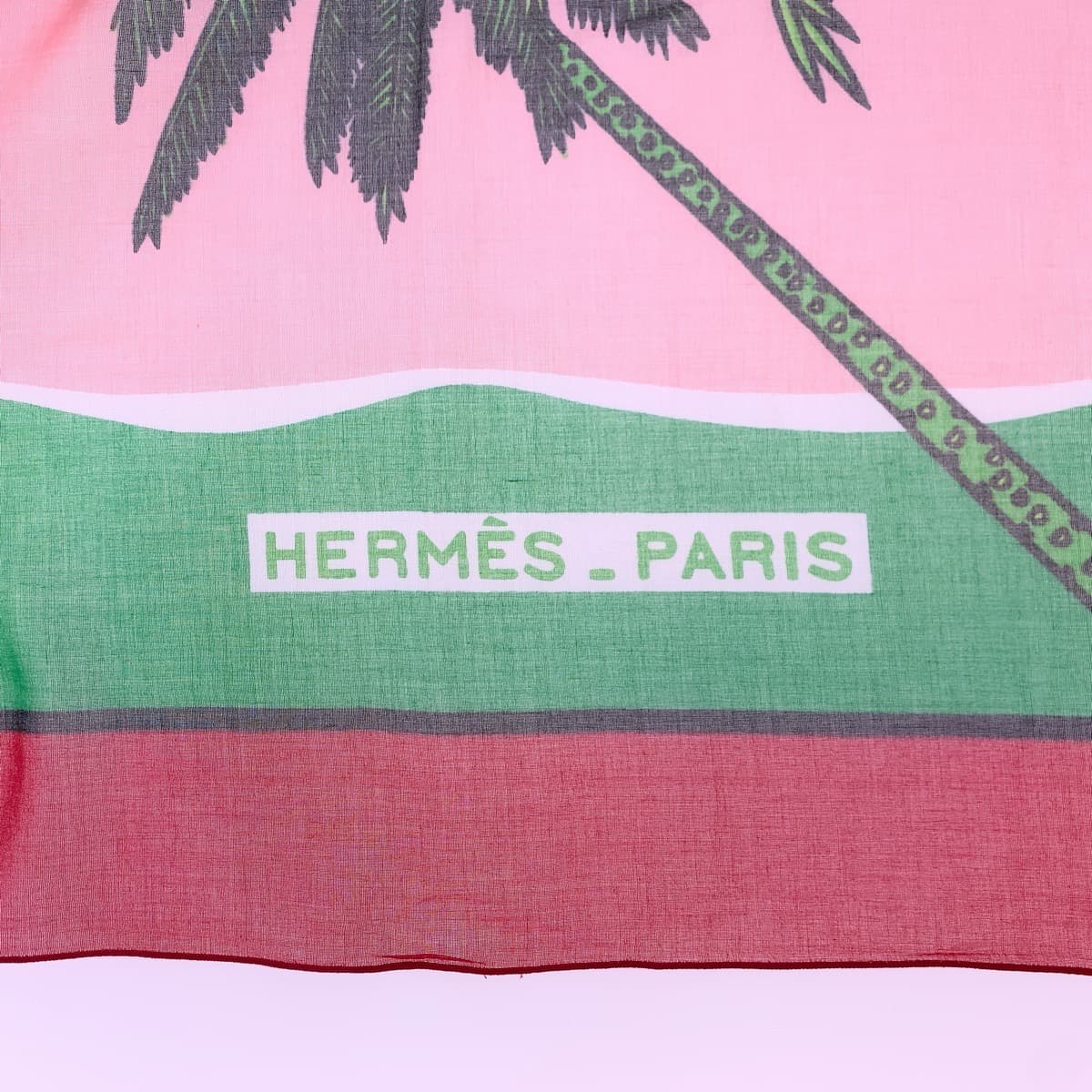 Hermes Cotton Pareo Shawl