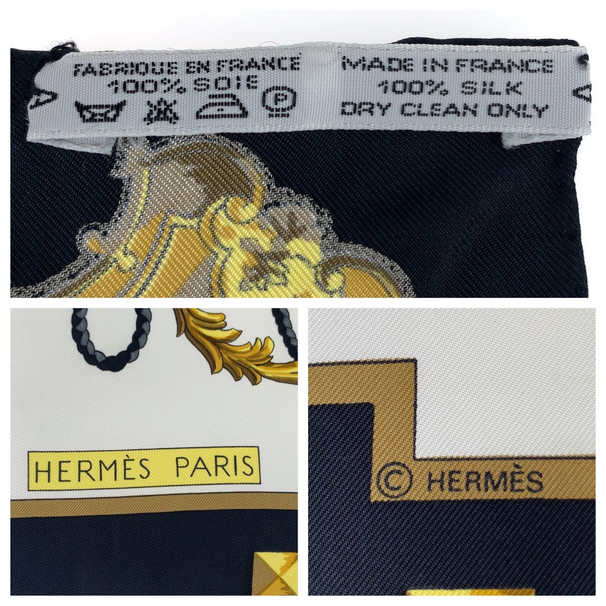 Hermes Silk LES CLES THE KEYS RARE Scarf in Very Good Condition