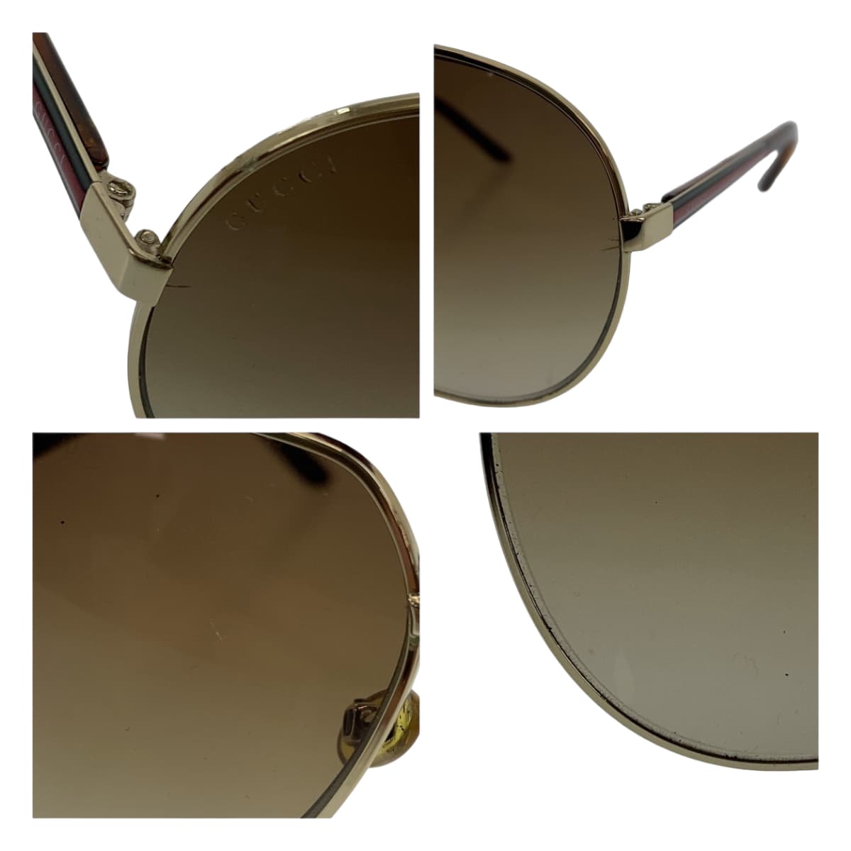 Gucci Plastic Sherry Line Sunglasses GG193/S in Very Good Condition