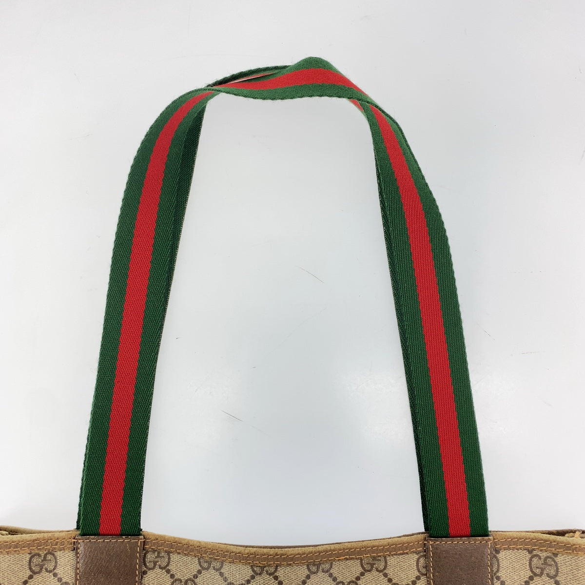 Gucci GG Supreme Canvas Old Gucci Shoulder Tote Bag in Very Good Condition