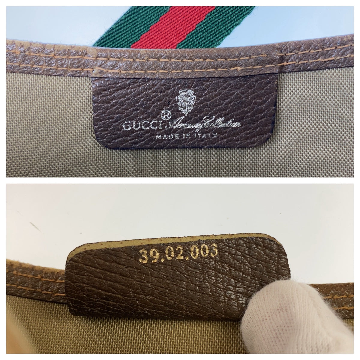 Gucci GG Supreme Canvas Old Gucci Shoulder Tote Bag in Very Good Condition