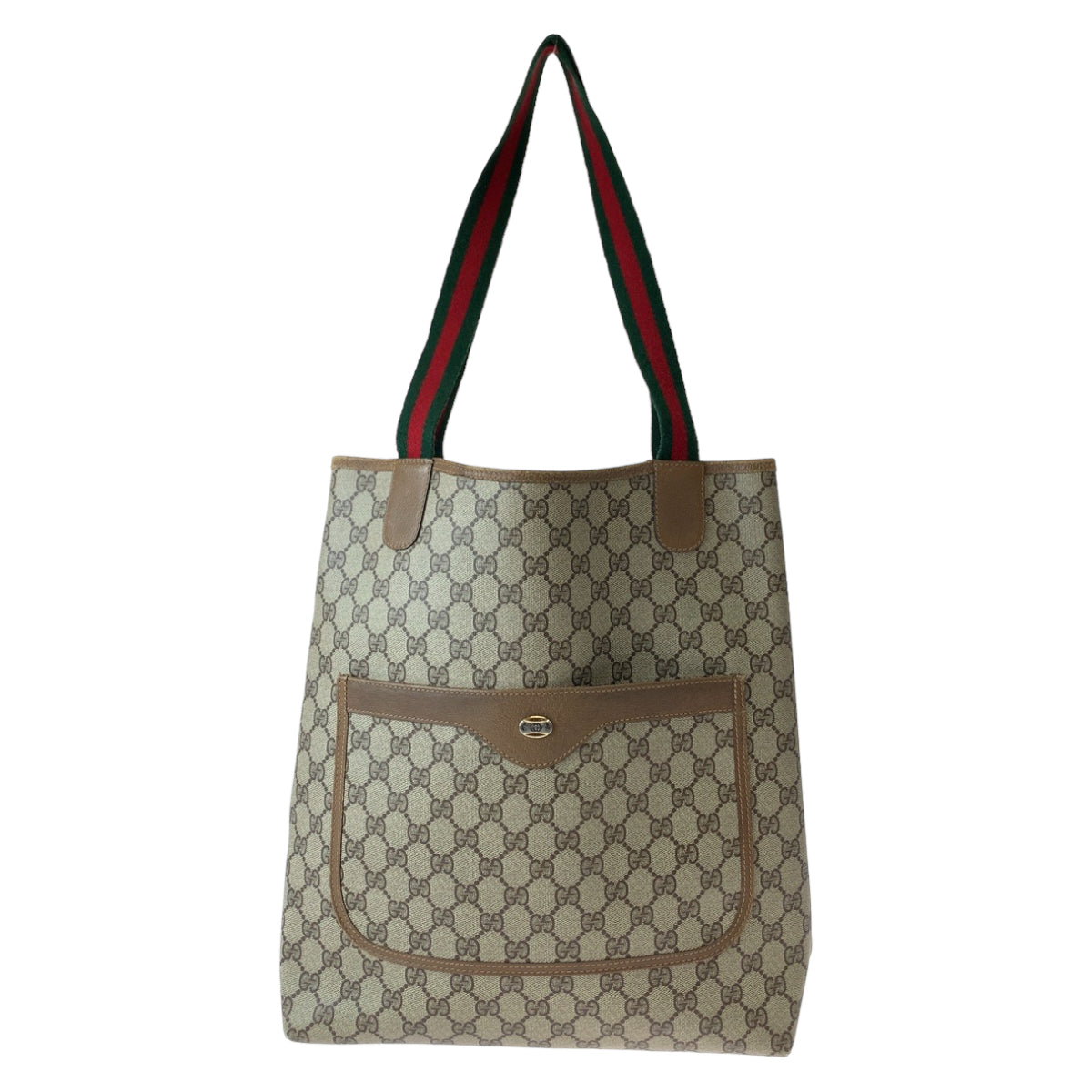 Gucci Vintage GG Supreme Canvas Tote Bag