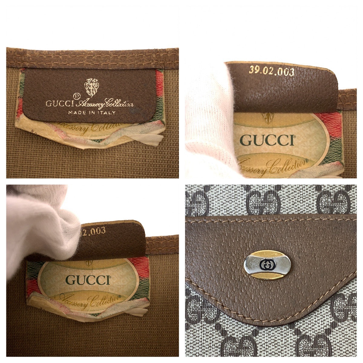 Gucci Vintage GG Supreme Canvas Tote Bag in Very Good Condition