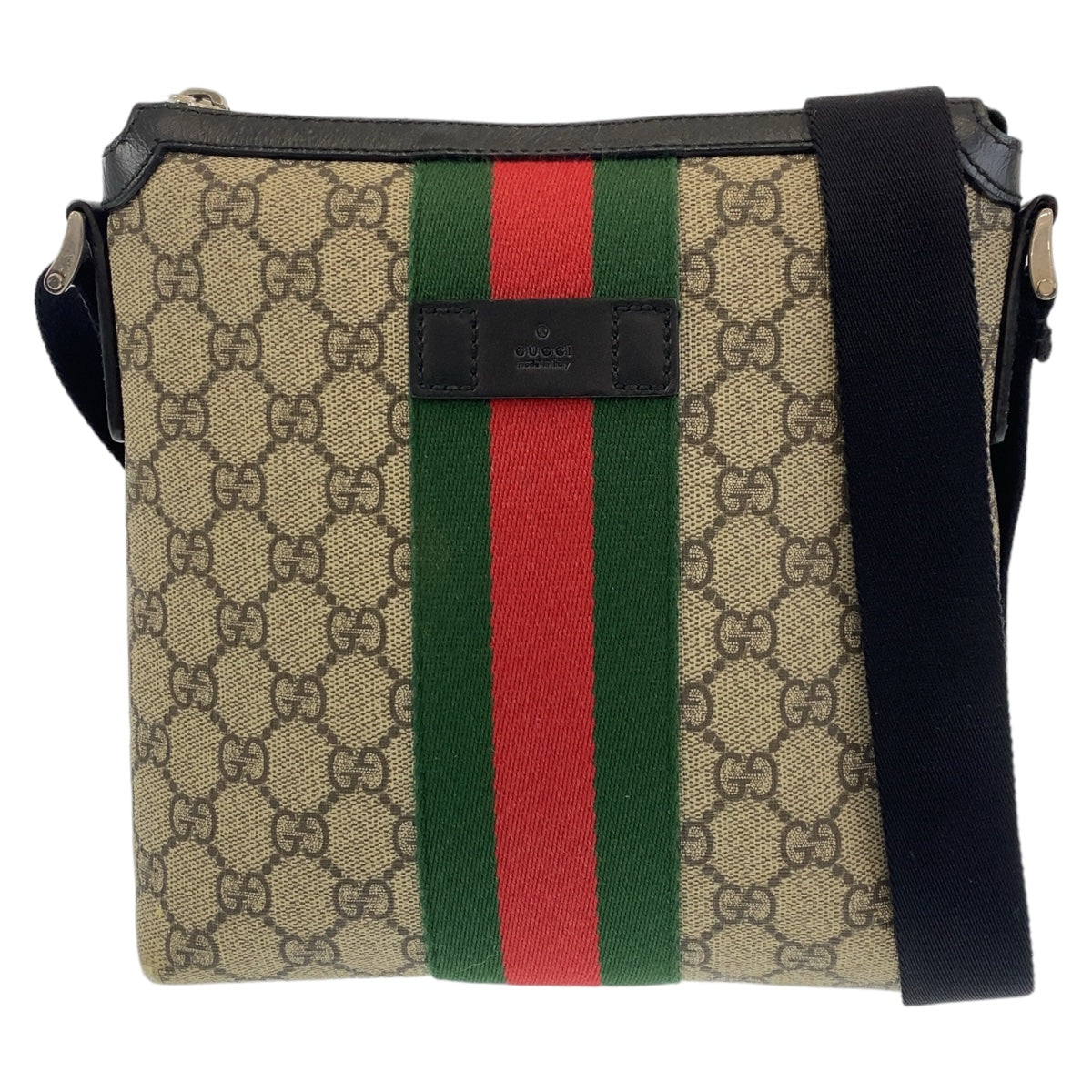 Gucci GG Supreme Canvas Shoulder Bag 471454 in Very Good Condition