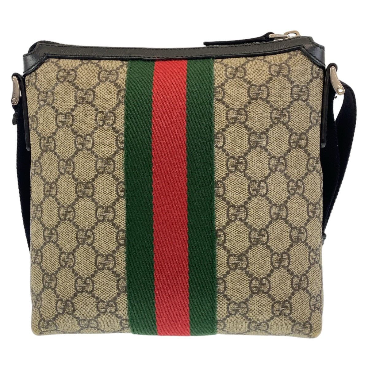 Gucci GG Supreme Canvas Shoulder Bag 471454 in Very Good Condition