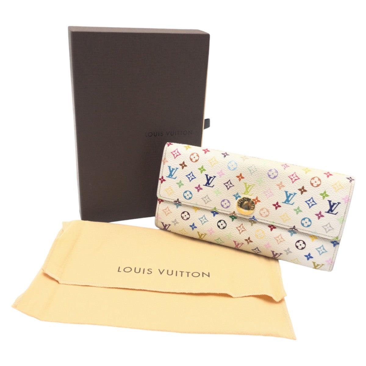 Louis Vuitton Monogram Multicolor Long Wallet