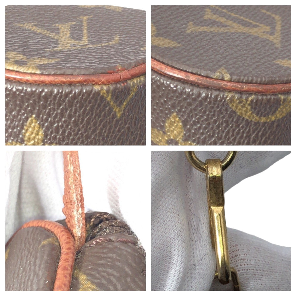 Louis Vuitton Monogram Papillon Pouch Brown