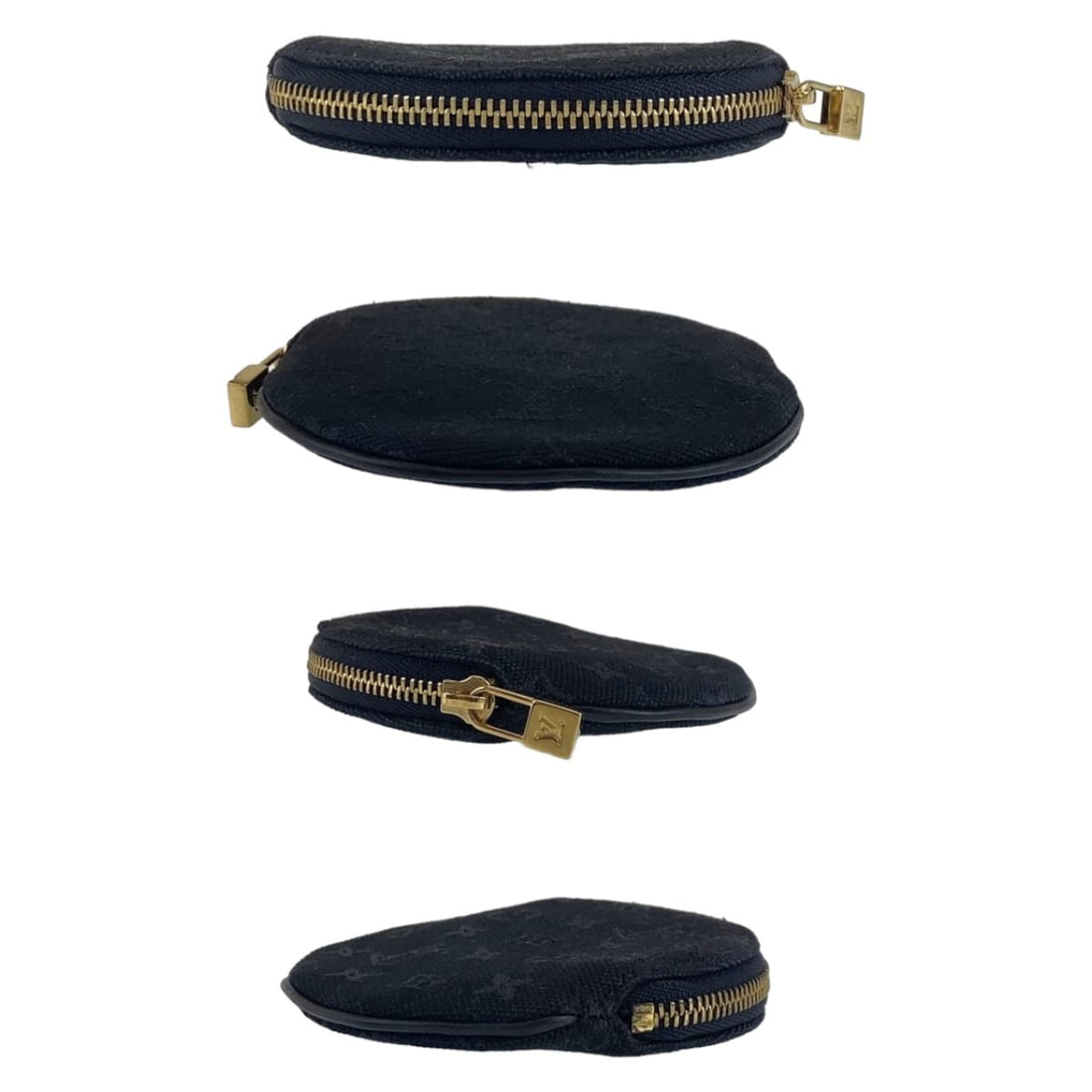 Louis Vuitton Monogram Coin Case Dark Navy