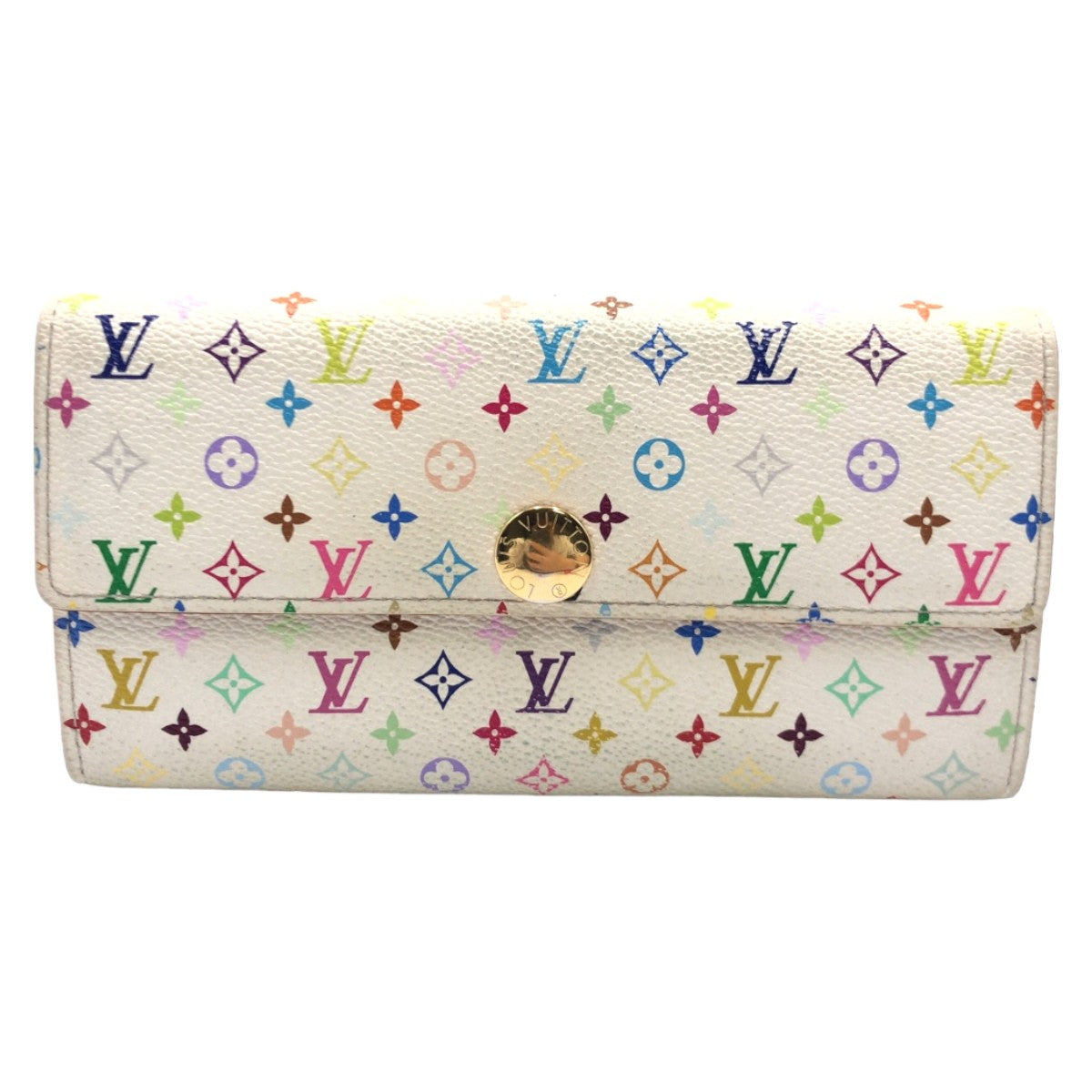 Louis Vuitton Monogram Multicolor Long Wallet M93532