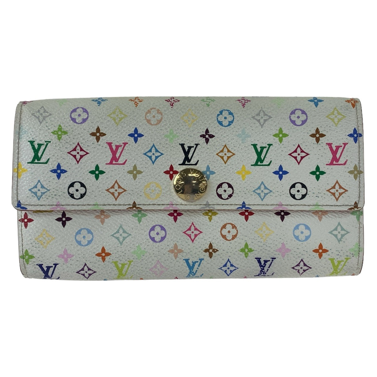 Louis Vuitton Monogram Multicolor Long Wallet M93744 in Very Good Condition