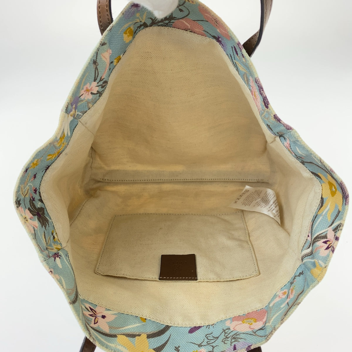 Gucci Children's Flora Canvas/Leather Tote Bag in Very Good Condition