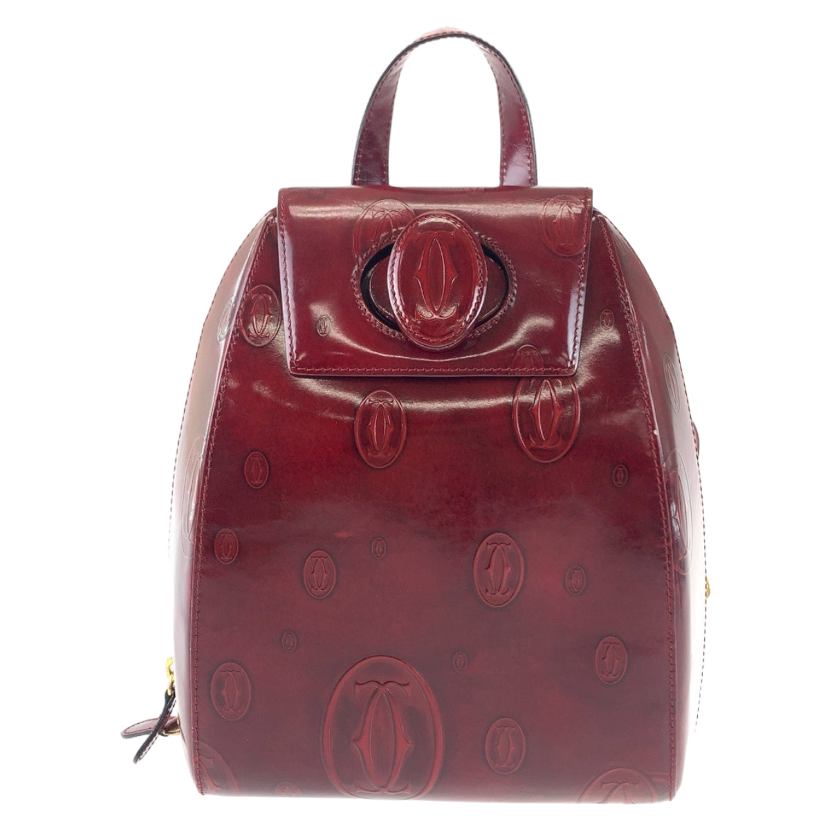 Cartier Happy Birthday Red Enamel Backpack 407182