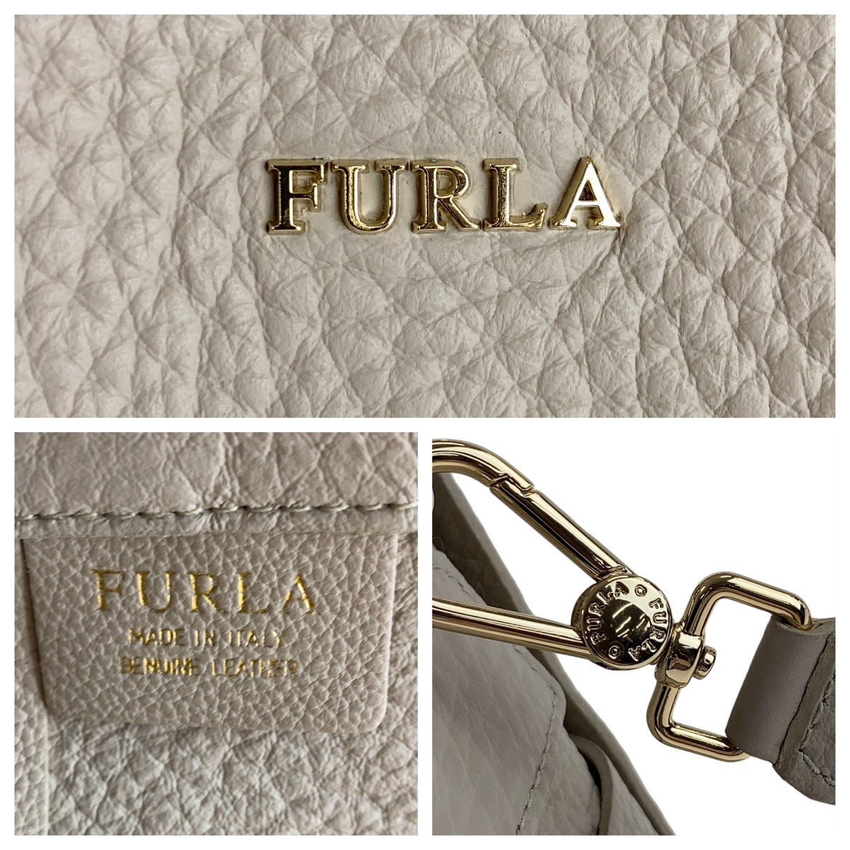 Furla Leather Capriccio 2-Way Shoulder Bag in Great Condition