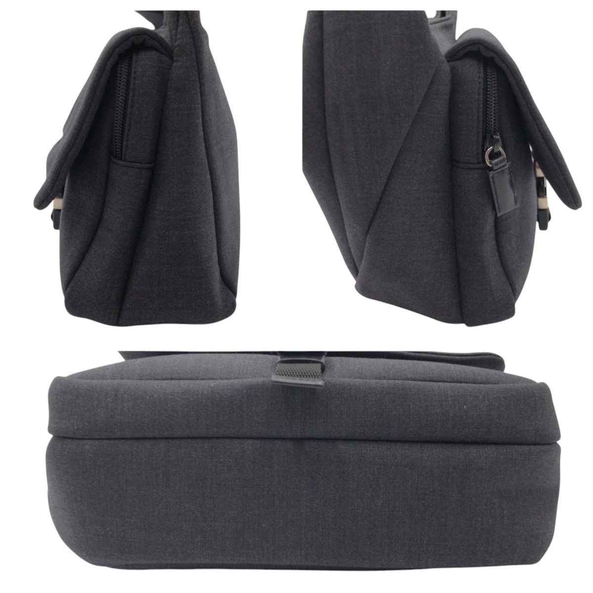 Prada Wool Shoulder Messenger Bag