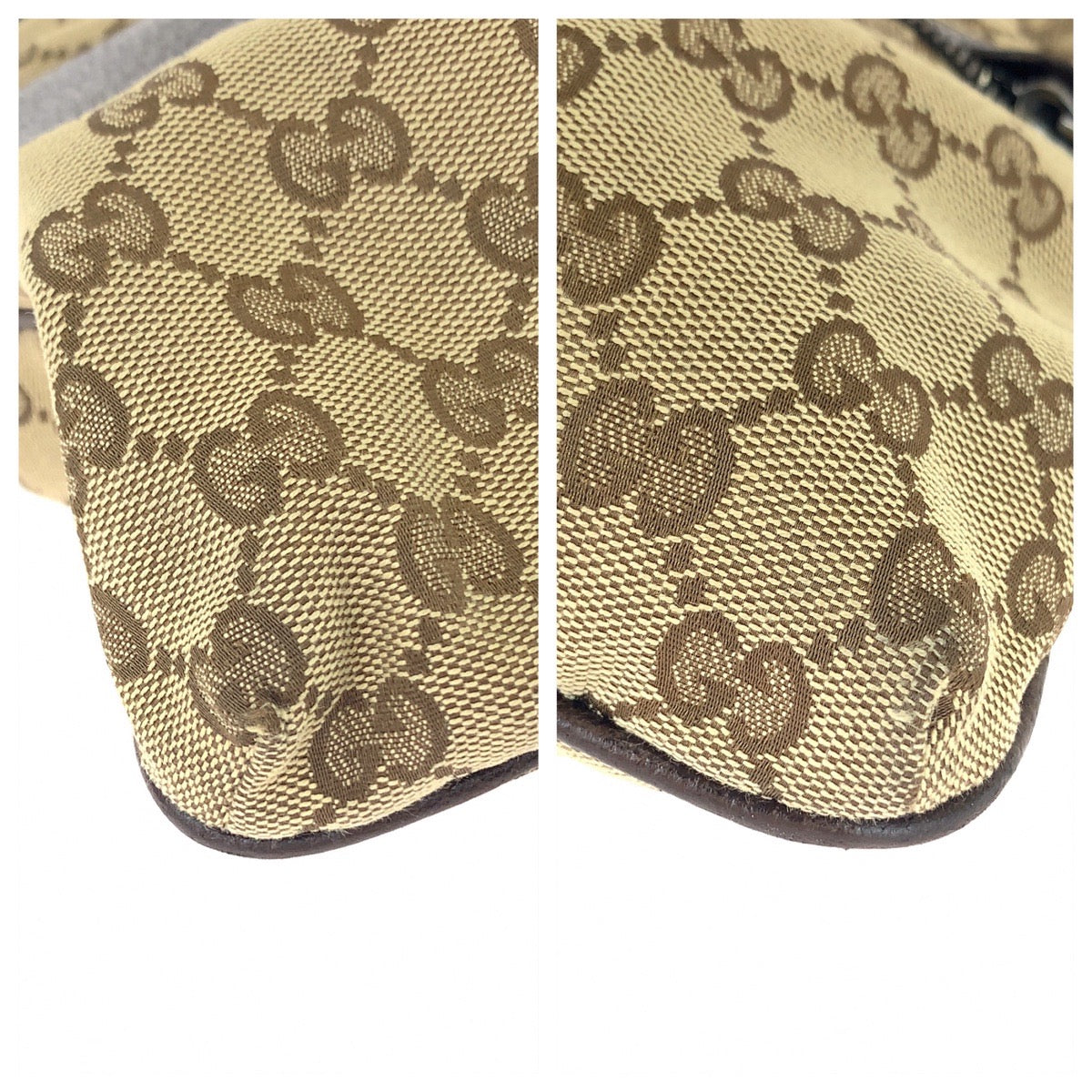 Gucci GG Canvas Shoulder Bag 169937 in Very Good Condition