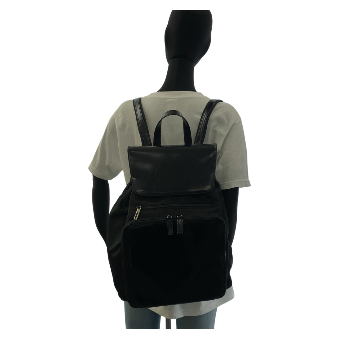 Gucci Black Nylon Backpack