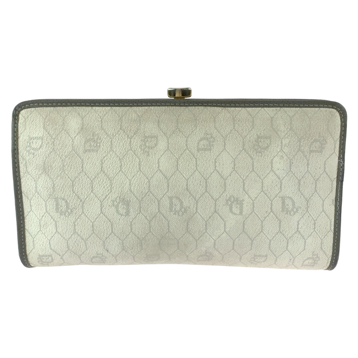 Dior PVC Honeycomb Clutch Bag in Very Good Condition