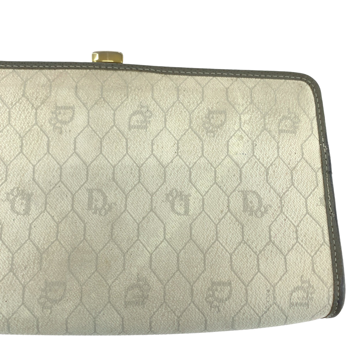 Dior Honeycomb PVC Clutch Bag