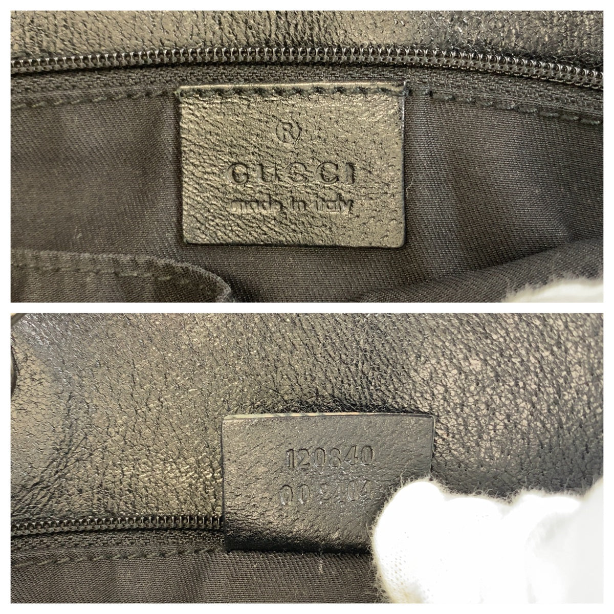 Gucci GG Canvas Leather Shoulder Bag