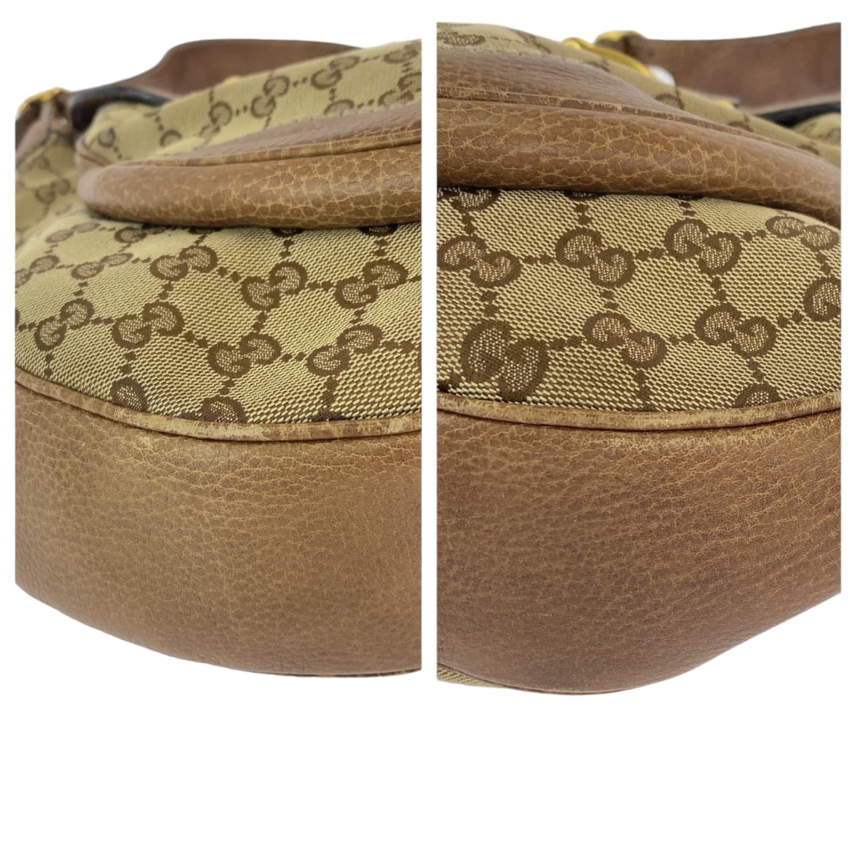 Gucci Horsebit GG Canvas 2way Bag