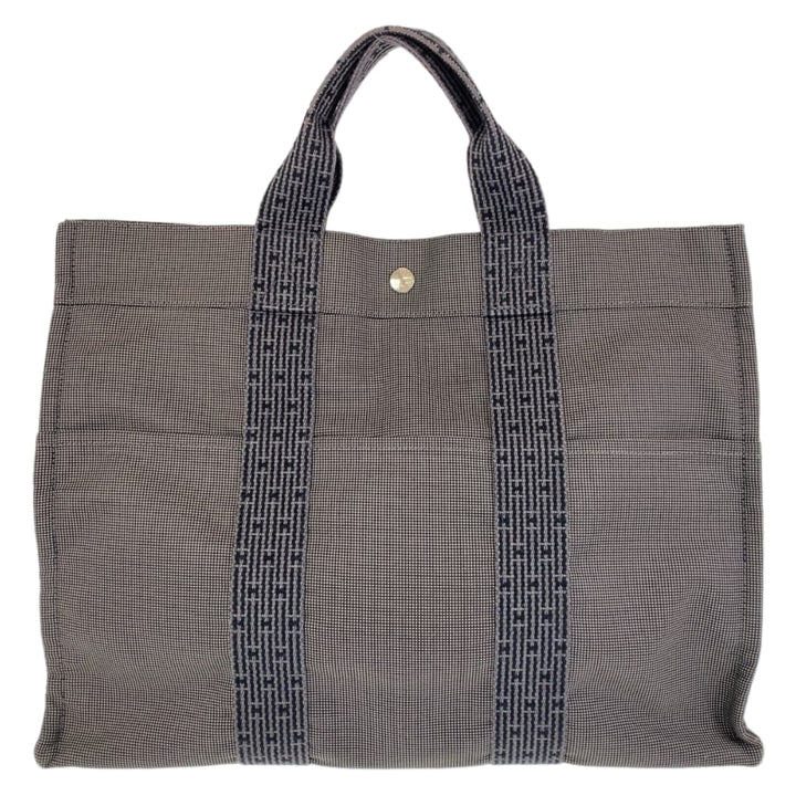 Hermes Canvas Herline MM Tote Bag