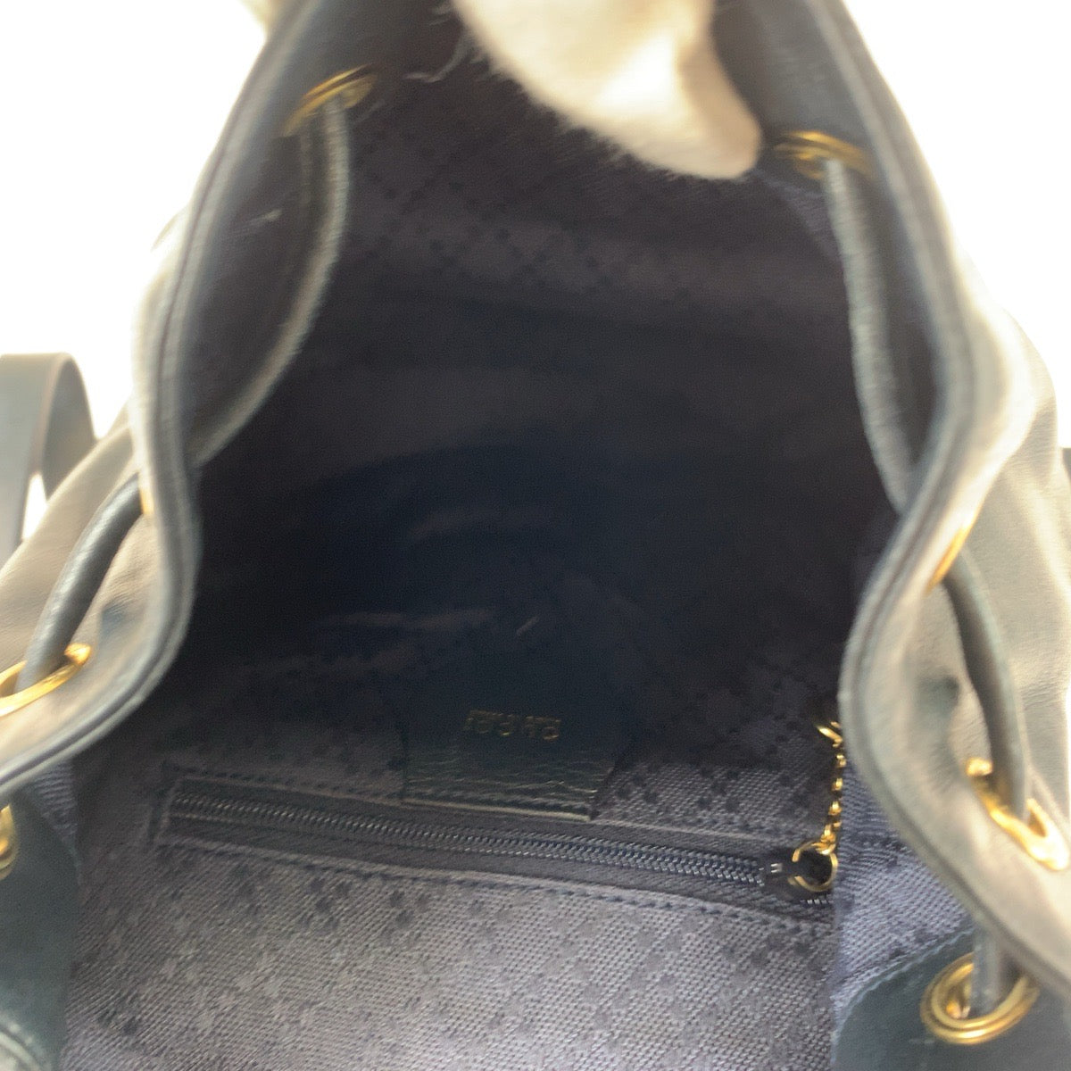 Gucci Leather Bamboo Backpack 00322650030 in Very Good Condition