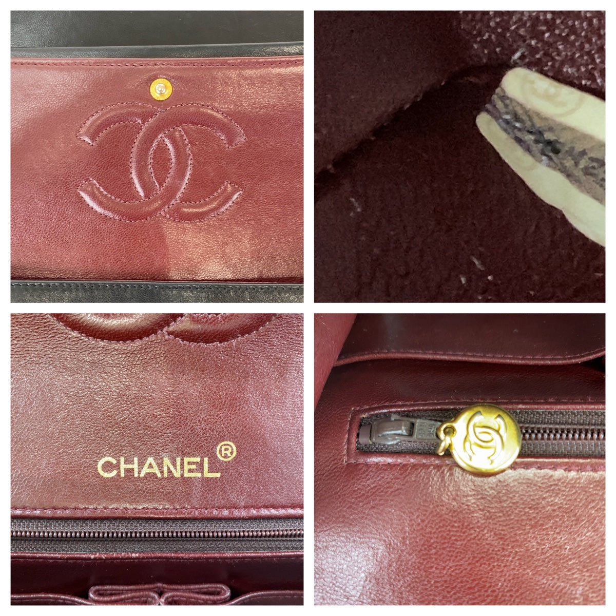 Chanel Vintage Matelasse Lambskin Shoulder Bag in Very Good Condition