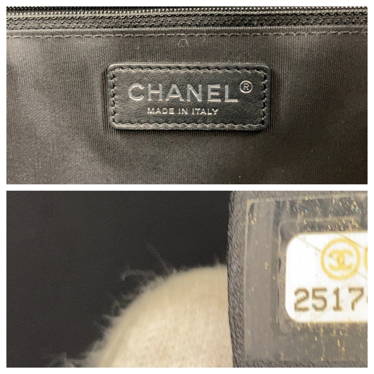 Chanel Lambskin Matelasse Coco Mark Tote Bag in Great Condition