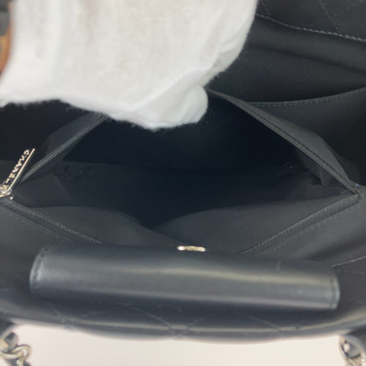 Chanel Lambskin Matelasse Coco Mark Tote Bag in Great Condition