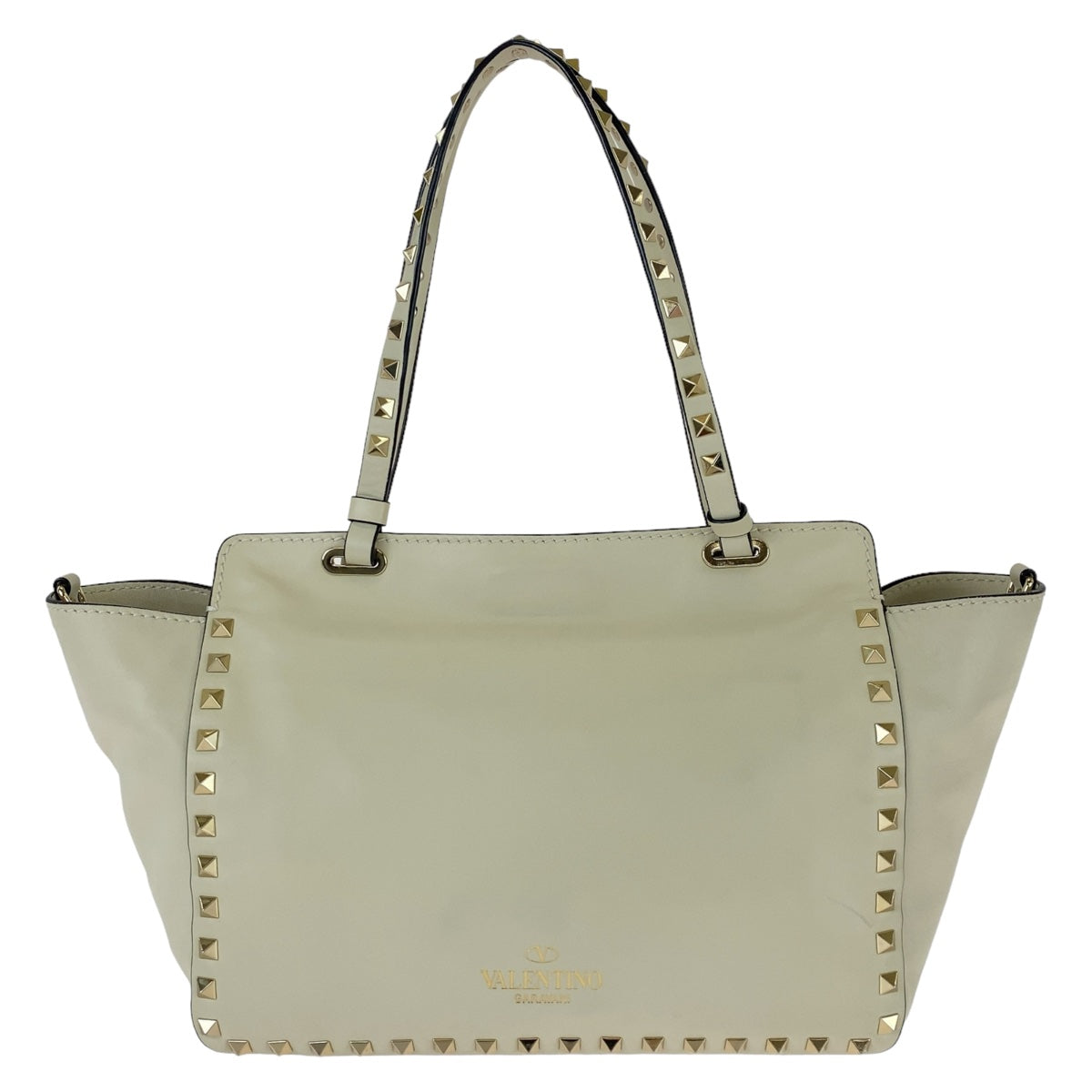 Valentino Rockstud Leather Tote Bag