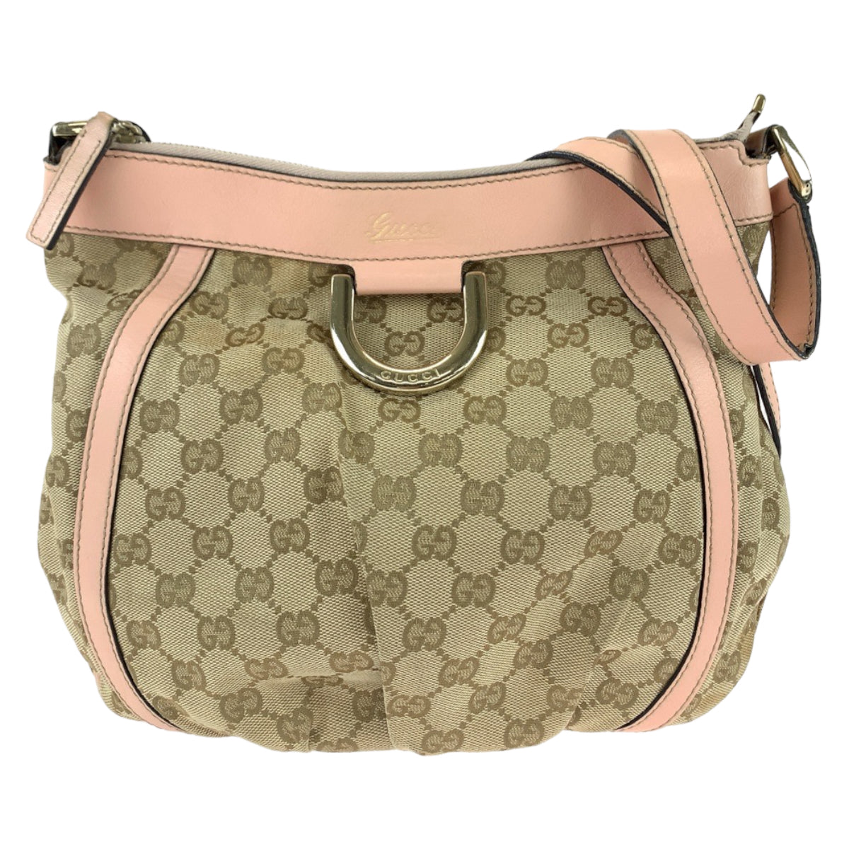 Gucci GG Canvas/Leather Abbey Shoulder Bag 203257 in Very Good Condition