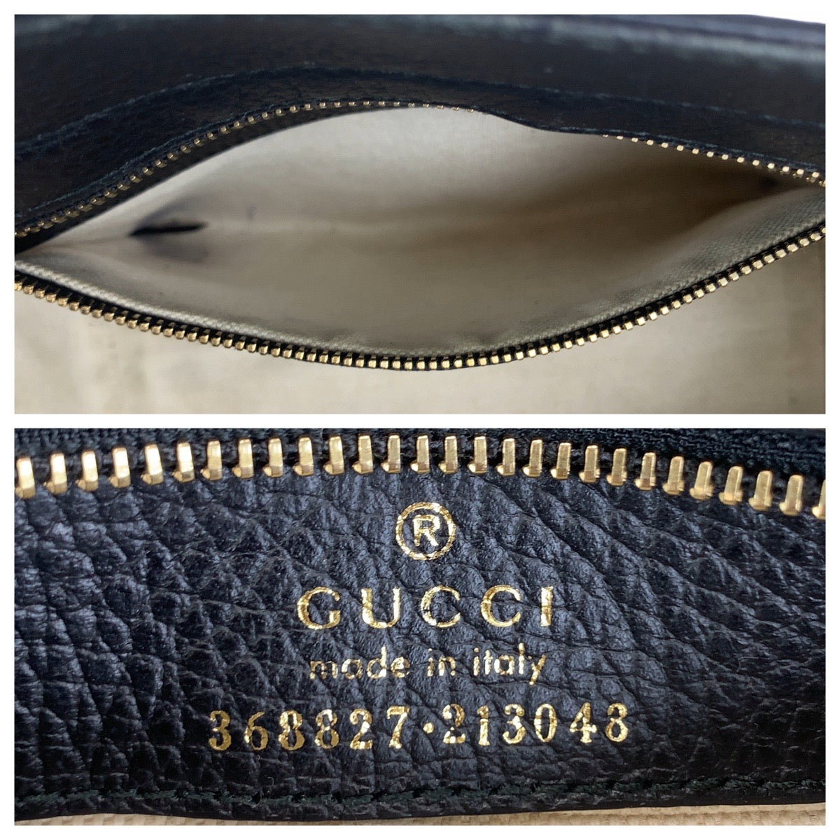 Gucci Leather Swing Mini Handbag 368827 in Very Good Condition